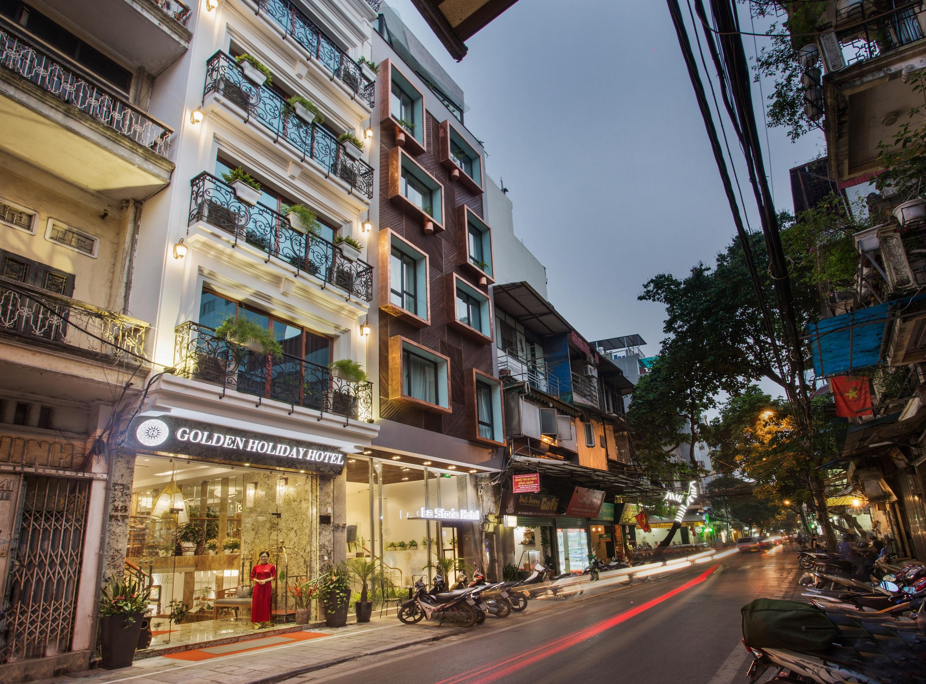 Hanoi Golden Holiday Hotel Exterior foto